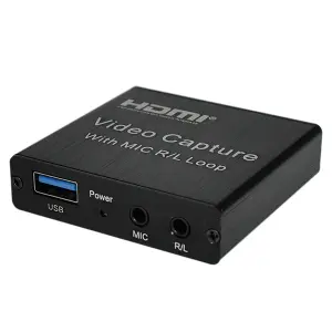 Capturadora de Video HDMI Ay103mic: Tu Puente a la Alta Definición - Capturadora Video Hdmi Ay103mic