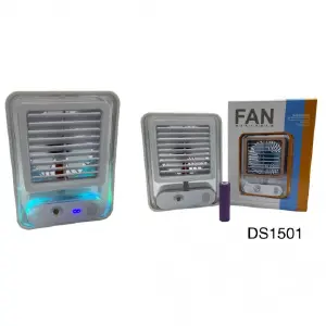 Mini Ventilador con Spray DS1501: Frescura Instantánea Donde Quieras - MINI VENTILADOR CON SPRAY DS1501