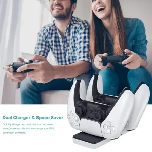 Base de Carga Premium para tus Controles de PS5 - Base De Carga  Para Controles Sony Ps5