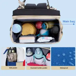 Morral Pañalera Portátil Multifuncional: Tu Compañero Ideal para Cada Aventura - Morral Pañalera Portátil Multifuncional