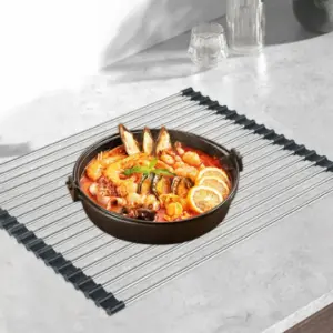 Escurridor de Platos Enrollable: La Revolución en Tu Cocina - Escurridor de platos enrollable