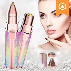 Depilador Facial y de Cejas 2 en 1: Belleza Sin Esfuerzo - Depilador Facial Y Cejas 2 En 1