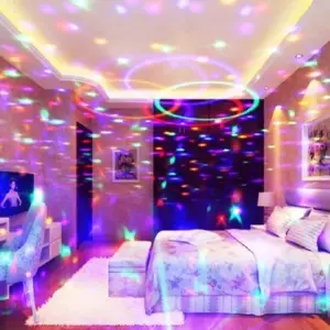Lámpara Proyector Galaxia y Luces Estrelladas - Lampara para proyector galaxia y luces