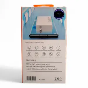 Cargador Mi 120W NJ-100: Potencia Inigualable para tus Dispositivos - Cargador Mi 120W NJ-100