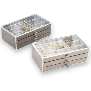 Mini Joyero: Tu Organizador de Joyas Esencial - Mini Joyero Caja Organizador De Joyería