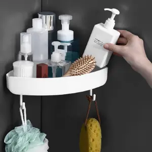 Organizador de Baño Esquinero: ¡Adiós al Desorden! - Organizador Baño Esquinero