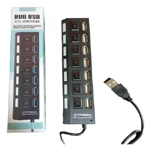 Expande tu Conectividad: Hub USB de 7 Puertos - Usb 7 Puertos Hub