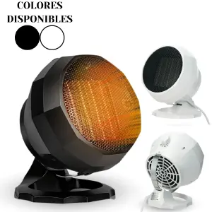 Calentador Ventilador Portátil 1800W: Calor y Frescor al Instante - Calentador Ventilador Portatil 1800W