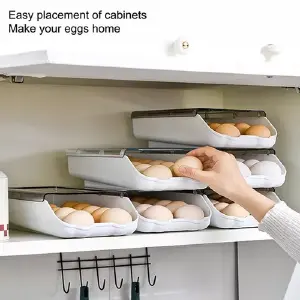 Canasta Organizador de Huevos para 24 Unidades - Canasta Organizador Porta Huevos x 24