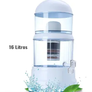 Filtro Purificador de Agua - 16 Litros de Pureza Diaria - Filtro purificador de Agua 16 Litros