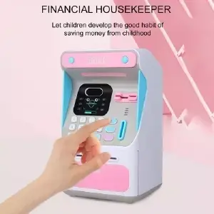 ALCANCIA CAJERO AUTOMÁTICO: ¡Tu Dinero Seguro y Divertido! - ALCANCIA CAJERO AUTOMATICO