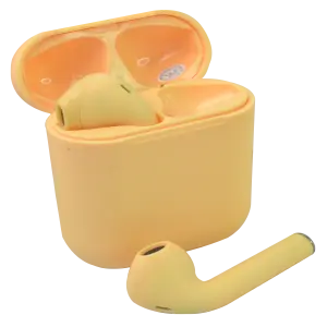 Audífonos inPods V5.0 i12 - Amarillo Vibrante - Audifonos inPods V5.0 i12 - Amarillo
