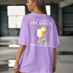 Camiseta "Piñas Tropicales" - Camiseta Pineapples