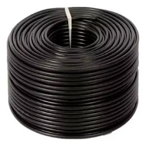 Rollo de Cable Coaxial: 100 Yardas de Conexión Superior - Rollo Cable Coaxial 100 Yardas Cobertura