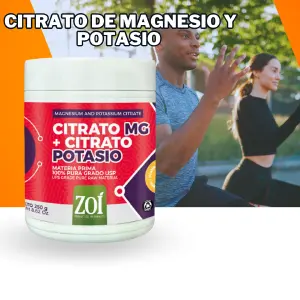 Citrato de Magnesio con Potasio ZOI: Tu Aliado para el Bienestar - Citrato de magnesio con potasio ZOI