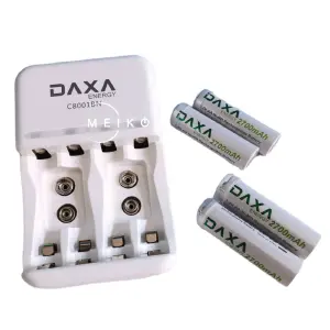 Kit de Pilas Recargables AA: Energía Sostenible para tus Dispositivos - Kit pilas / baterías recargables AA