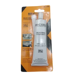 Silicona Transparente - Poder Adhesivo de 85 Gramos - SILICONA TRANSPARENTE - 85 GRAMOS
