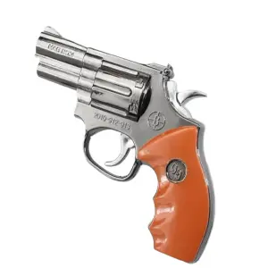 Encendedor Mechero Estilo Revolver: ¡El Fuego con Estilo Propio! - Encendedor mechera tipo revolver