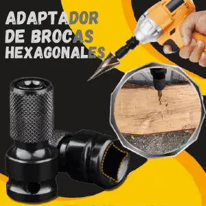 Adaptador de Brocas Hexagonal: Potencia tu Precisión - ADAPTADOR BROCAS HEXAGONAL