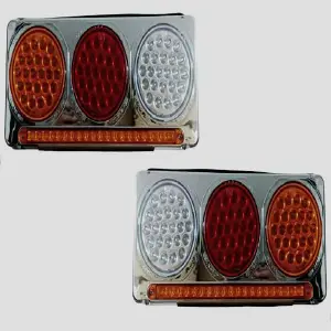 STOP TRIPLE REDONDO 4 LED: Iluminación Potente y Segura - STOP TRIPLE REDONDO 4 LED