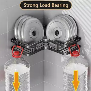 Soporte Metálico para Baño en Esquina - Soporte Baño Metalico Esq