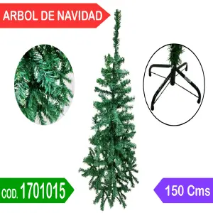Árbol de Navidad Verde Clásico de 150 cm - ARBOL NAVIDAD VERDE DE 150CM 1701015