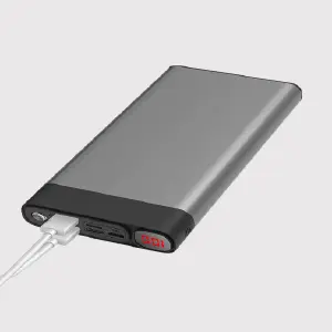 Power Bank Metalizada Harvic 20.000 mAh: La energía que necesitas, siempre a mano - Power Bank Metalizada harvic 20.000 mah