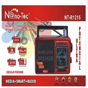 Radio Multibandas Nanotec NT-1215: Tu Ventana al Mundo - Radio Multibandas Nanotec Nt-1215
