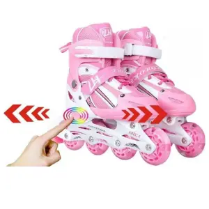 Patines Rosados en Bolsa: ¡Diversión sobre Ruedas para Pequeños Aventureros! - Patines Rosados En Bolsa
