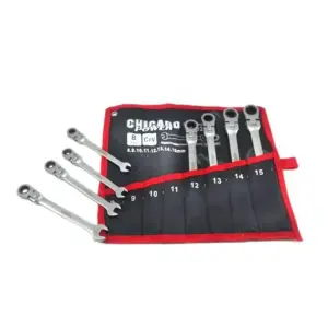 Juego de Llaves Mixtas con Ratchet: Eficiencia y Comodidad en Cada Uso - Juego De Llaves Mixtas Con Ratchet 8 pcs