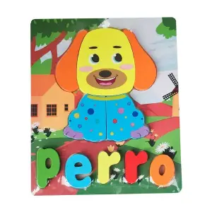 Rompecabezas Didáctico Multicolor Figura