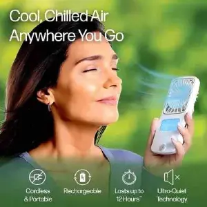 Ventilador de Bolsillo Artic Air: Frescura Portátil Siempre Contigo - Ventilador de bolsillo artic air