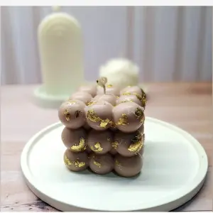Base Redonda Versátil: El Soporte Perfecto para tus Velas y Materas - Base redonda para velas/ vela/ materas