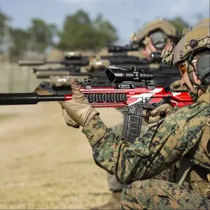 RIFLE DE HIDROGEL: ¡Potencia tu Experiencia de Juego! - RIFLE HIDROGEL CARGADOR LASER LINTERNA