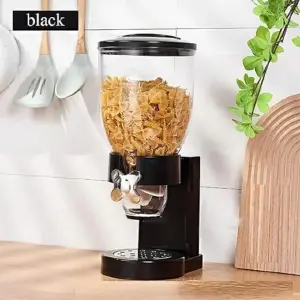 Organiza tu Cocina con Estilo: Dispensador de Cereal Premium - Dispensador de cereal recipiente cocina