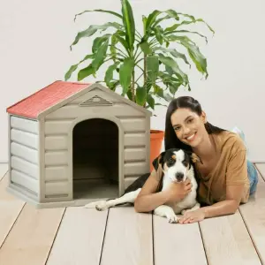 Refugio Acogedor para tu Mascota Pequeña: Casa 68x61x58 - Casa Para Perro Raza Pequeña 68 x61 x58