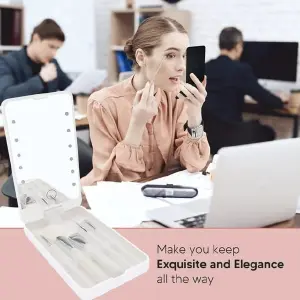 ESPEJO MÁGICO DE MAQUILLAJE CON PANTALLA TÁCTIL - ESPEJO SET MAQUILLAJE pantalla táctil