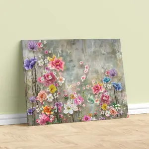 FLORES LIENZO 39: Un Toque de Naturaleza Vibrante en Tu Hogar - FLORES LIENZO 39