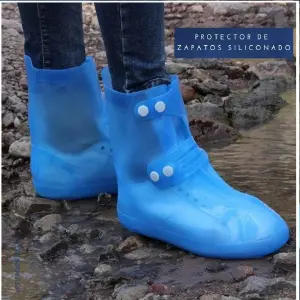 ZAPATOS SILICONADO DE LLUVIA: ¡Caminá Seco y con Estilo Bajo Cualquier Clima! - ZAPATOS SILICONADO DE LLUVIA