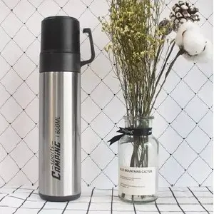 Termo Mágico Doble Capa: Tu Bebida Perfecta, Siempre Contigo - Termo Mágico Doble Capa Con 2 Tazas