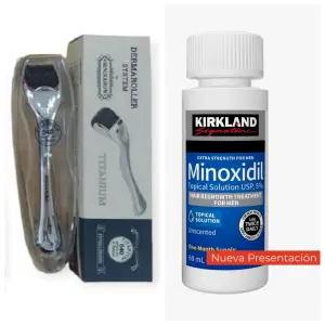 Combo Kirkland + Derma Roller de Titanio: La Combinación Perfecta para tu Piel - Combo Kirkland + Derma roller titanium