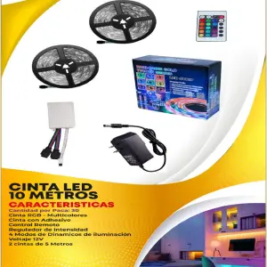 Ilumina tu Mundo: Luces LED de 10 Metros - Luces led 10 metros