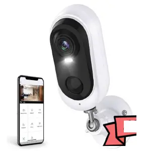 Cámara IP Exterior con Sensor APP Tuya - Claridad de 3 MP - CAMARA IP EXTERIOR SENSOR APP TUYA. 3 MP