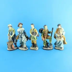 Juego de Aldeanos de 6 Pulgadas - Juego de aldeanos 6"