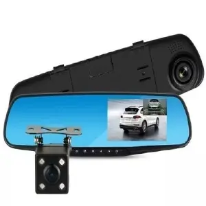 Espejo Retrovisor con DVR: Tu Copiloto Inteligente - Espejo Retrovisor Con DVR