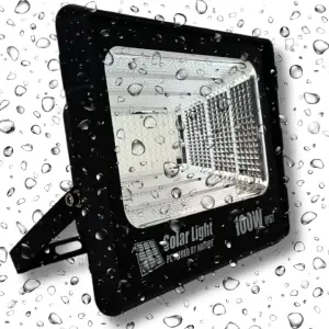 Ilumina tu Mundo con el Reflector LED Solar de 100W - Reflector LED con panel solar 100W