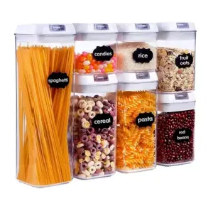 Organizador Frasco Hermético: Tu Cocina Impecable y Fresca - Organizador Frasco Hermético Cocina