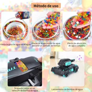 Explosión de Diversión: 100.000 Bolas de Hidrogel Orbeez - 100.000 orbis hidrogel munición orbeez