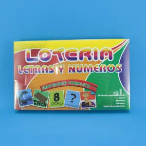 Descubre la Diversión Educativa con Lotería de Letras y Números - Lotería letras y números abecedario com