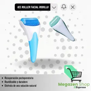 ICE ROLLER FACIAL: ¡El Secreto de una Piel Radiante! - ICE ROLLER FACIAL RODILLO HIELO